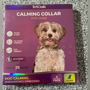 Calming Collar for Dogs - 4 Pack, New Sealed Package